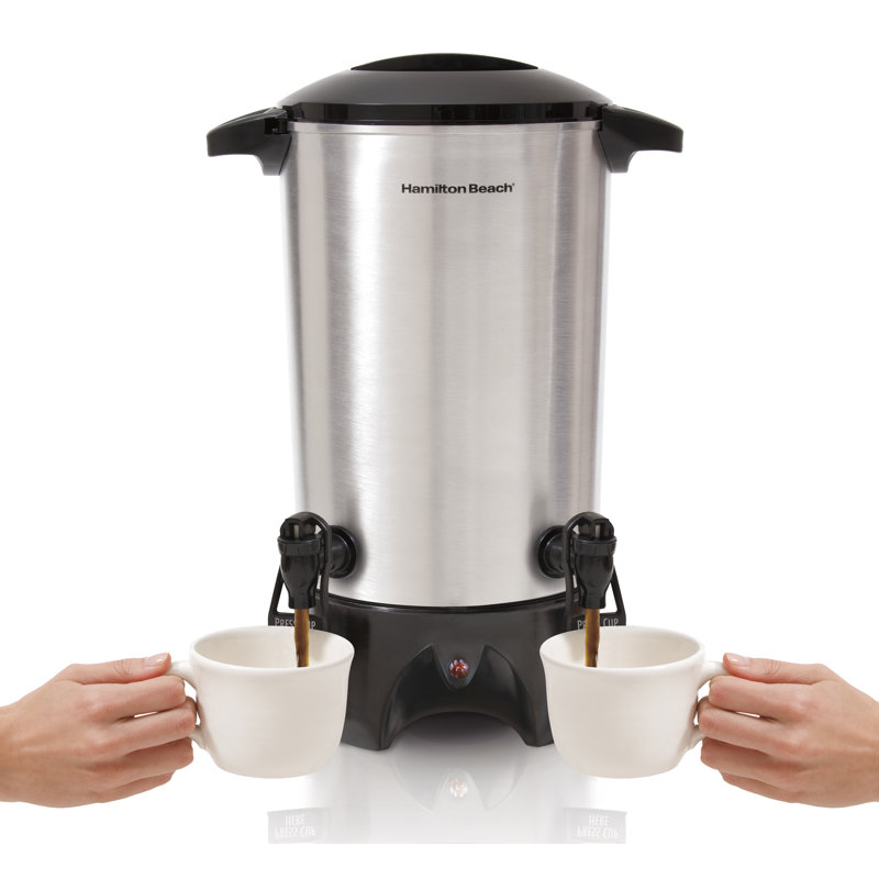 Hamilton Beach 45Cup DualSpout Coffee Percolator & Reviews Wayfair